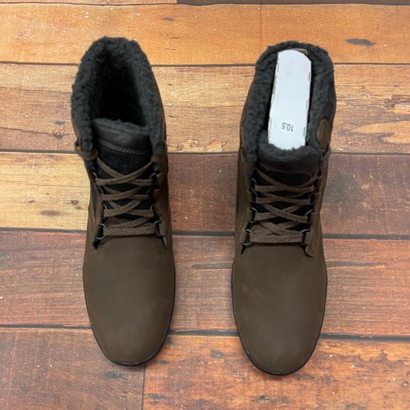 Timberland Men's Spruce Mountain Waterproof Warm Lined Brown Snow Boots - Picture 3 of 5